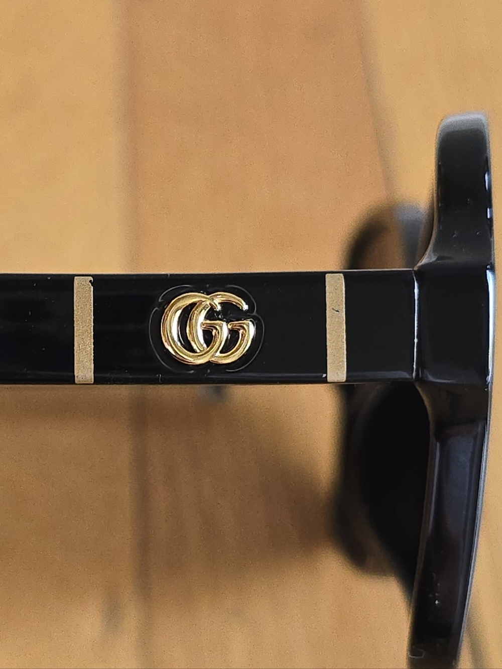 Gucci, Square Oversized Sunglasses, Black, EUC, Women's 57mm